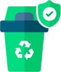 SECURED RECYCLING PROCESS